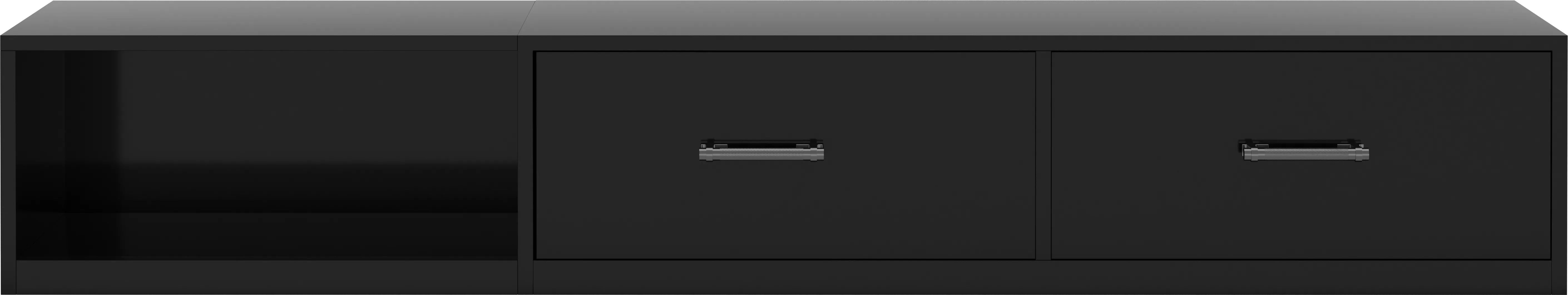 Kids Carbon Optix Black Reversible Underbed Storage Drawers - Thumbnail - Image 1