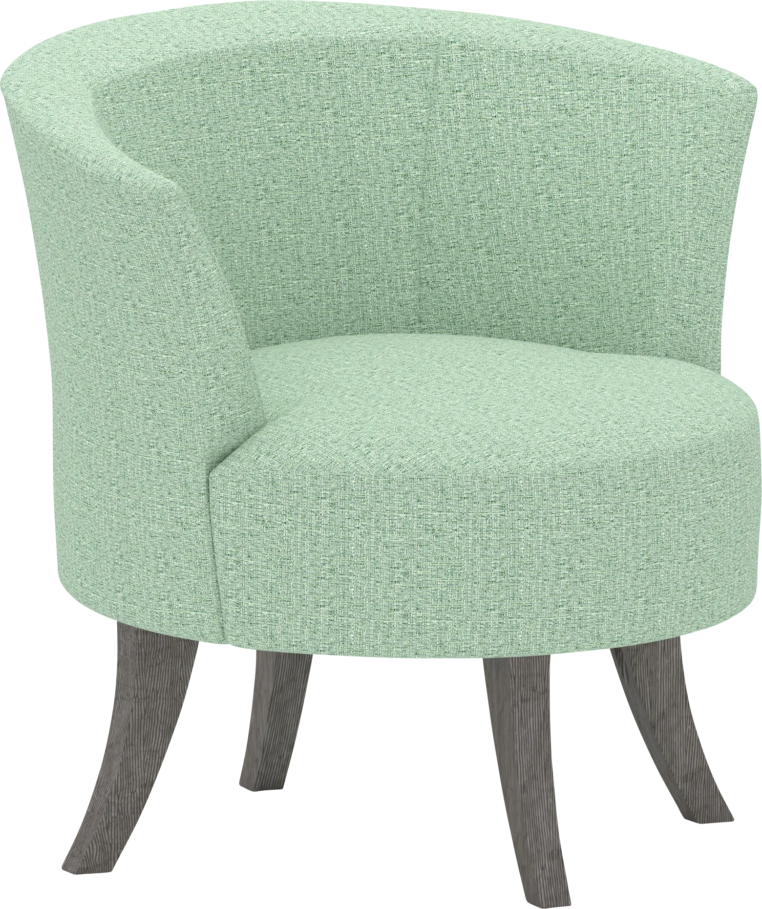 Stoneleigh Teal Accent Swivel Chair - Image 1