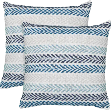 Istarie Blue Accent Pillow Set of 2
