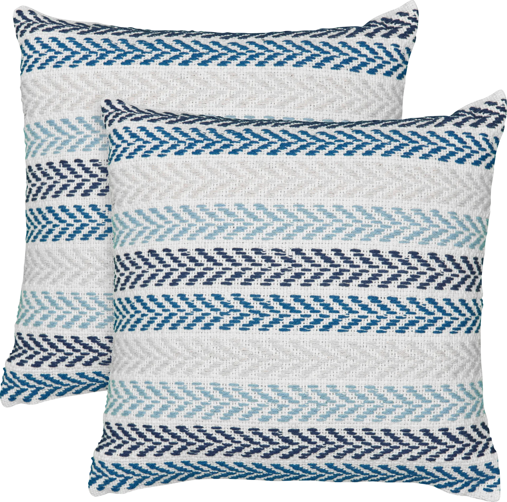 Istarie Blue Accent Pillow Set of 2 - Image 1