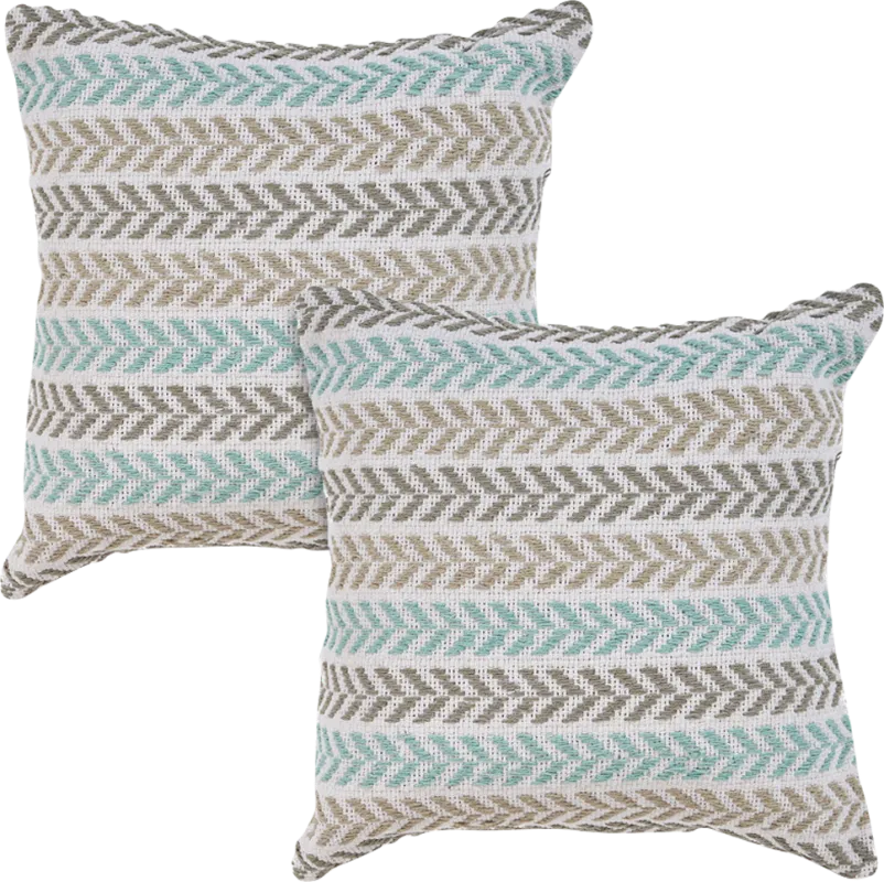 Istarie Turquoise Accent Pillow Set of 2