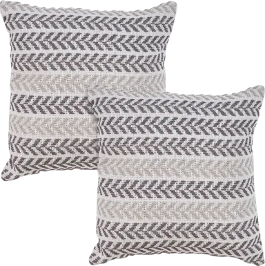 Istarie Gray Accent Pillow Set of 2