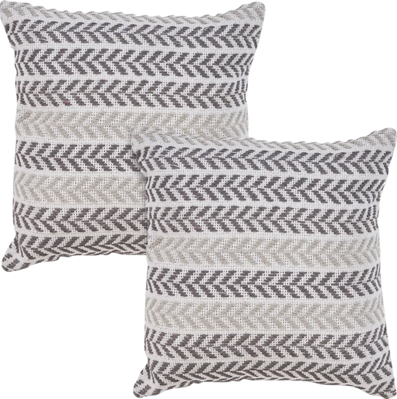 Istarie Gray Accent Pillow Set of 2