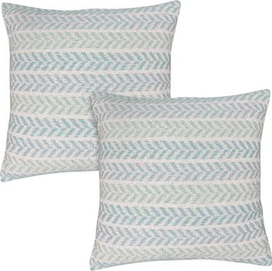 Istarie Spa Blue Accent Pillow Set of 2