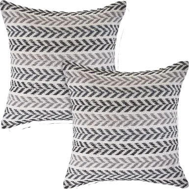 Istarie Charcoal Accent Pillow Set of 2