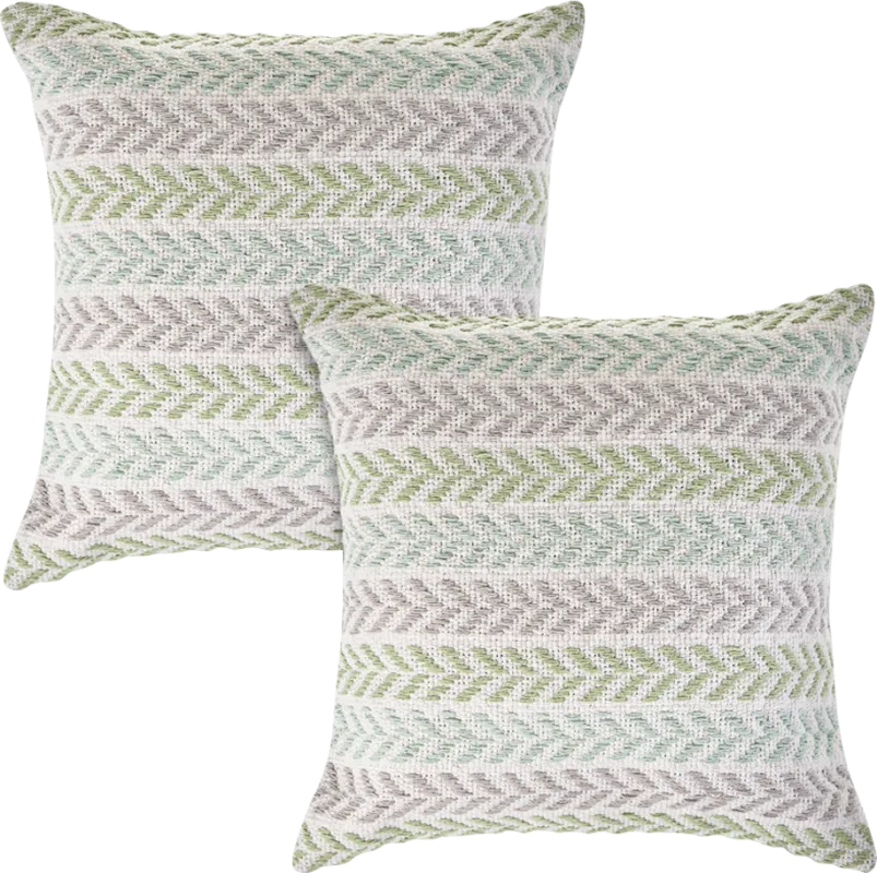 Istarie Green Accent Pillow Set of 2