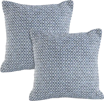Antimo Navy Accent Pillow Set of 2