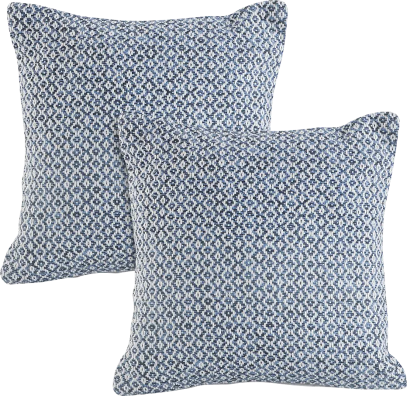 Antimo Navy Accent Pillow Set of 2