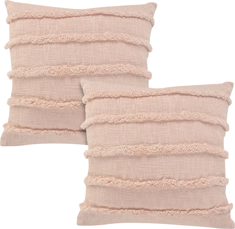 Lorelina Pink Accent Pillow Set of 2