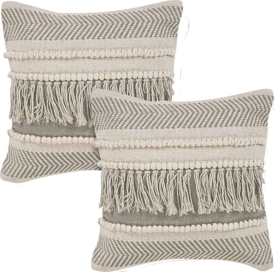 Sefora Beige Accent Pillow Set of 2