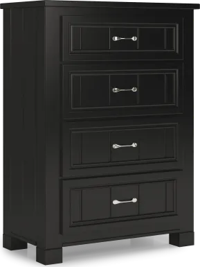 Kids Cottage Colors Black Chest