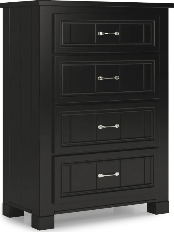 Kids Cottage Colors Black Chest
