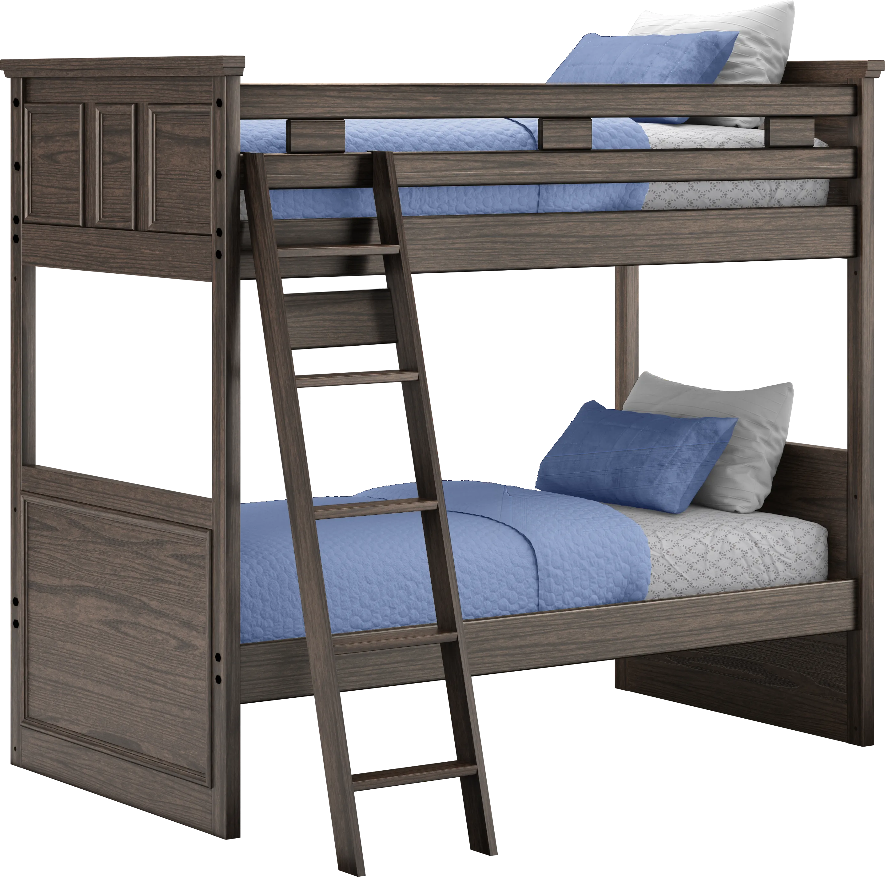 Kids Canyon Lake Java Twin/Twin Bunk - Thumbnail - Image 1