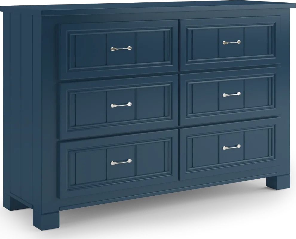 Kids Cottage Colors Navy Dresser
