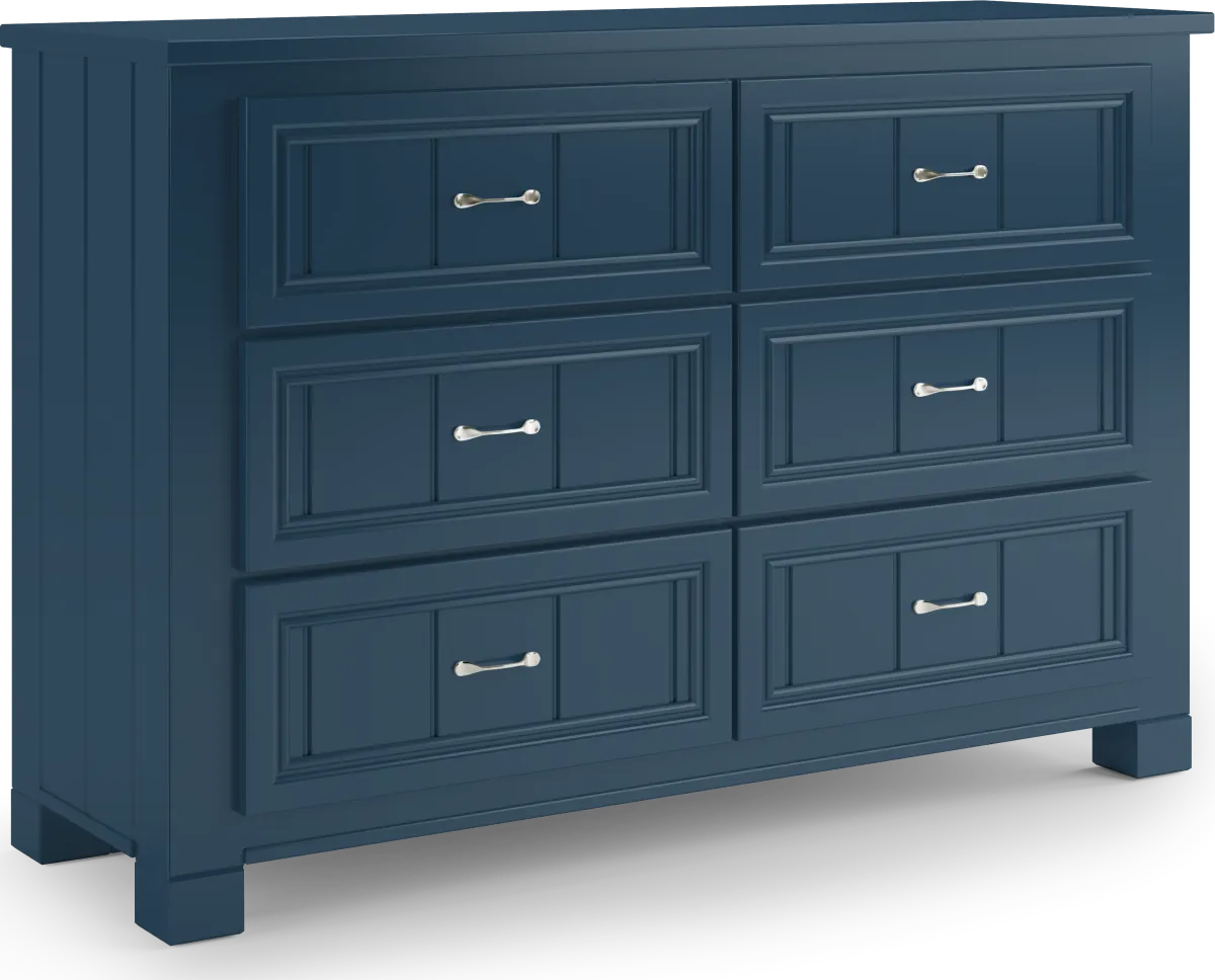 Cottage Colors Navy Dresser | Rooms to Go