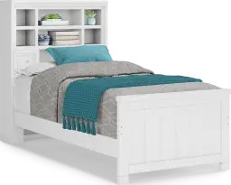 3 pc twin bookcase bed