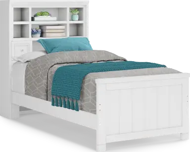 3 pc twin bookcase bed