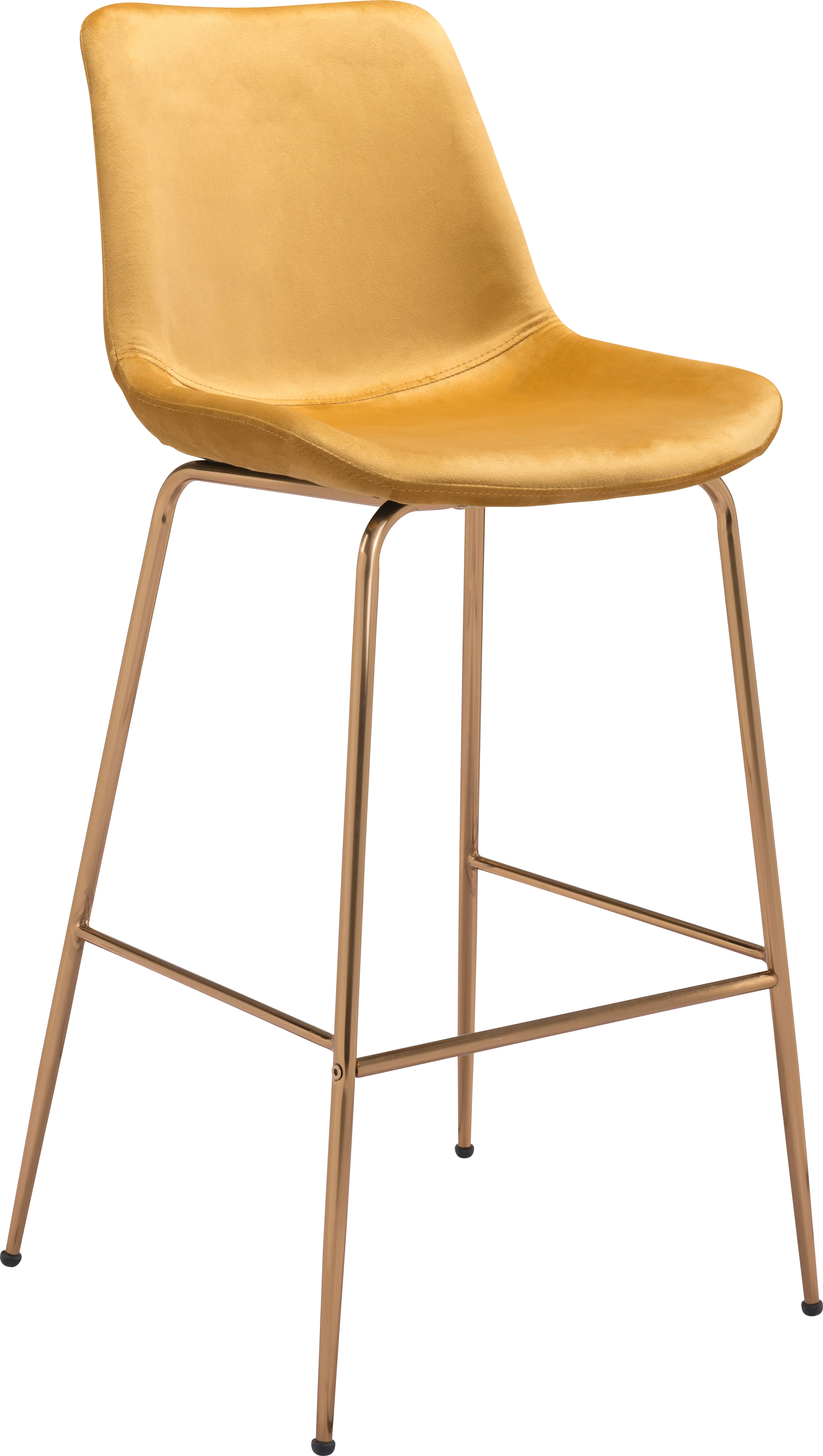 Byerstone Yellow Barstool - Thumbnail - Image 1