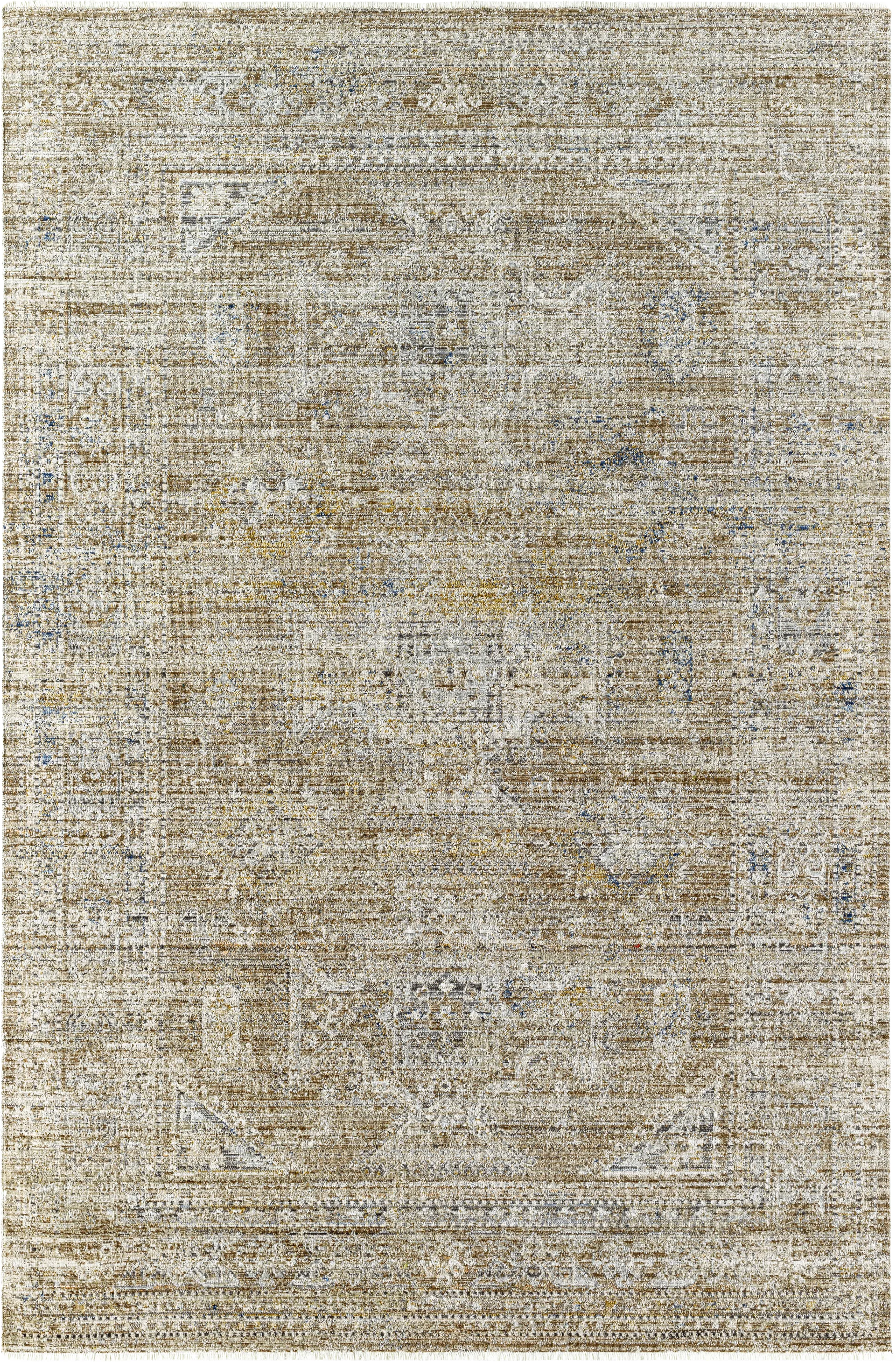 Elsinore Amber 5'3 x 7'10 Indoor/Outdoor Rug - Image 1