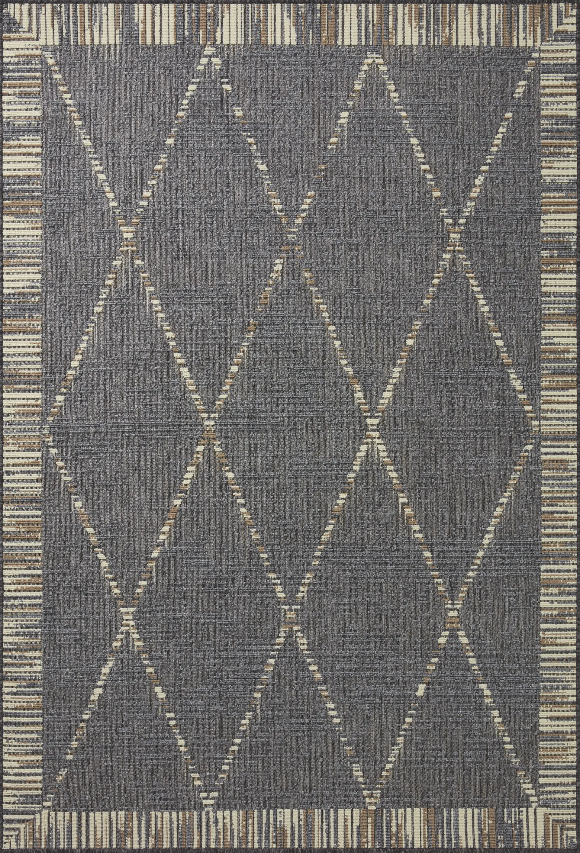 Tustin Slate 7'10 x 10'10 Indoor/Outdoor Rug