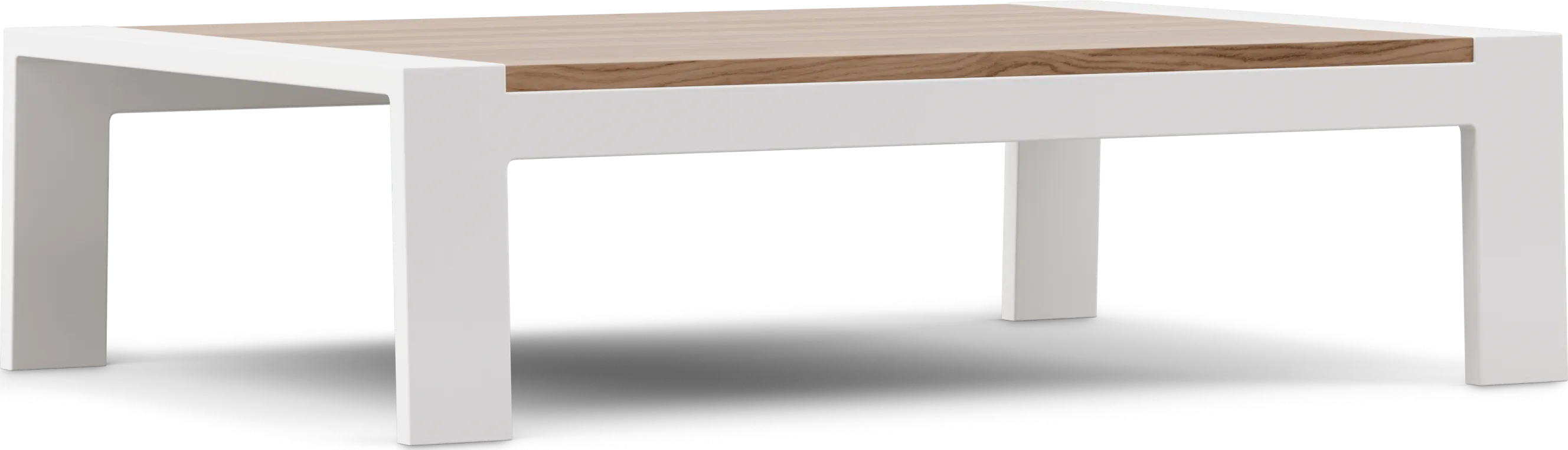 Solana White 4 Pc Outdoor Loveseat Seating Set With Blueberry Cushions - Thumbnail - Image 6