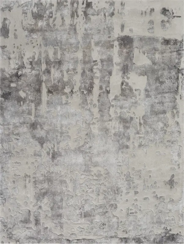Stormy Lane Gray 9'9 x 13'9 Rug