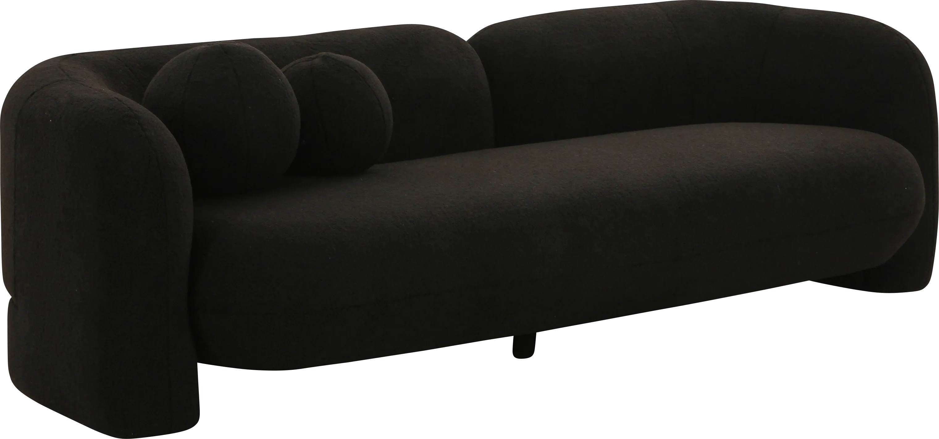 Casselwood Black Sofa - Thumbnail - Image 1
