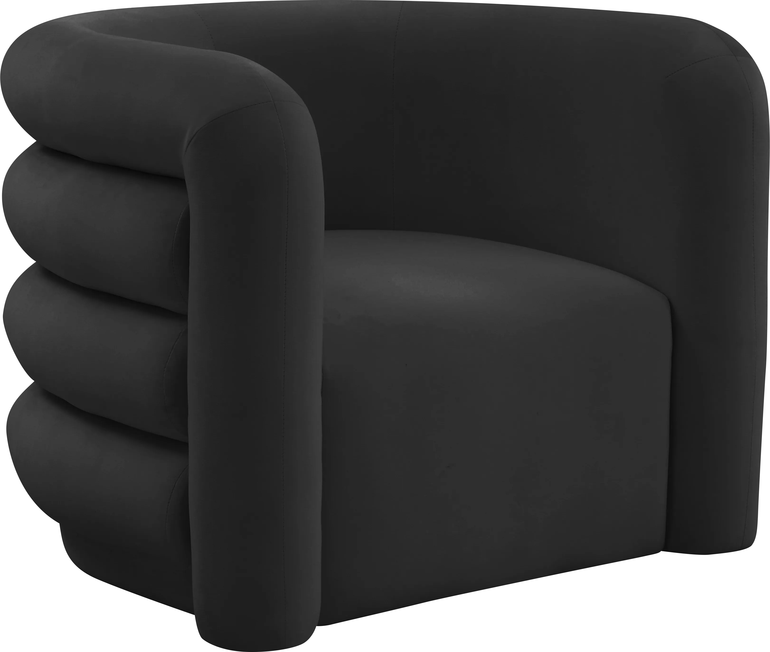 Braymer Black Accent Chair
