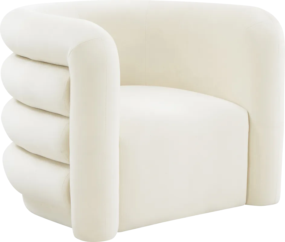 Braymer Cream Accent Chair