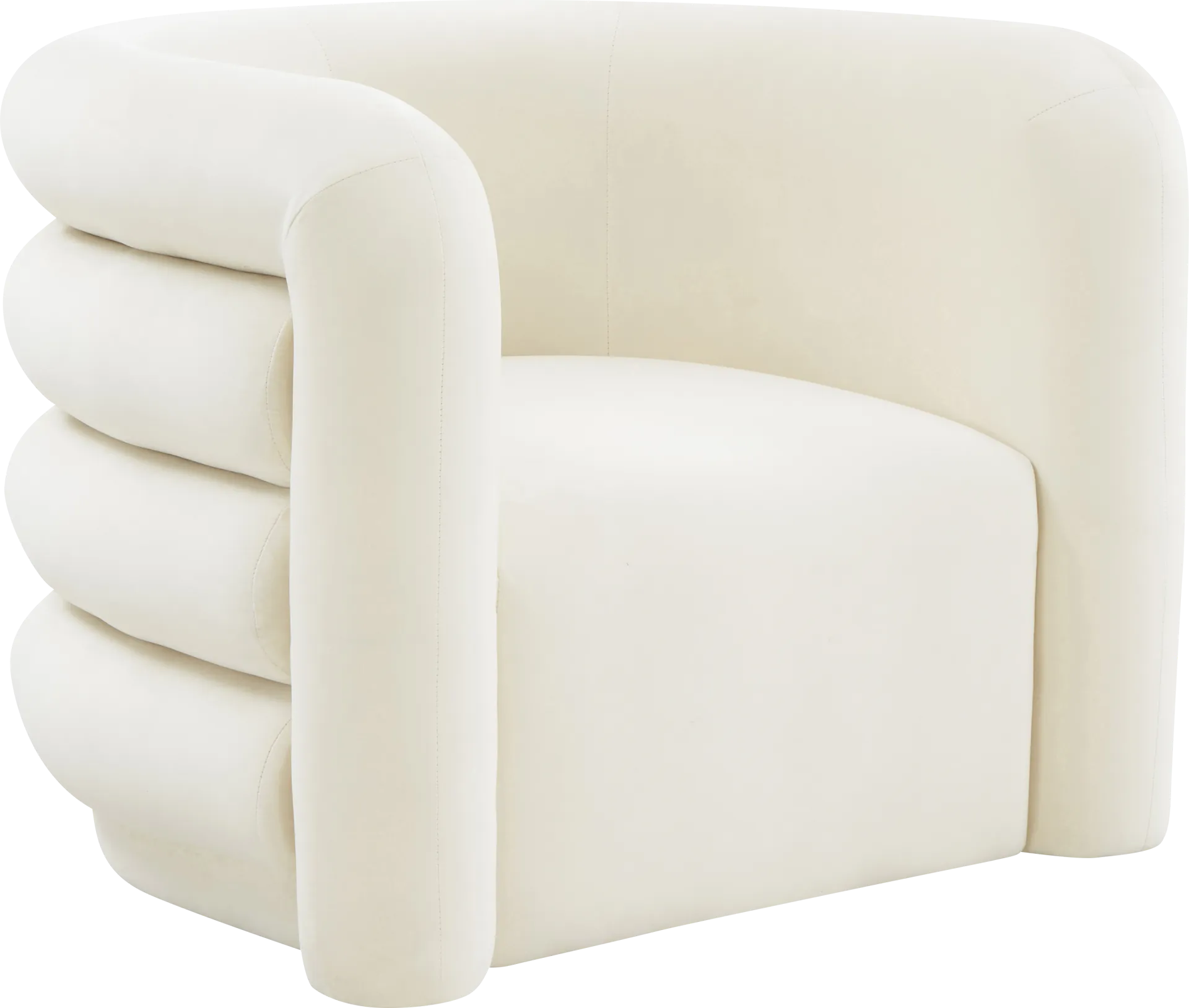 Braymer Cream Accent Chair - Image 1