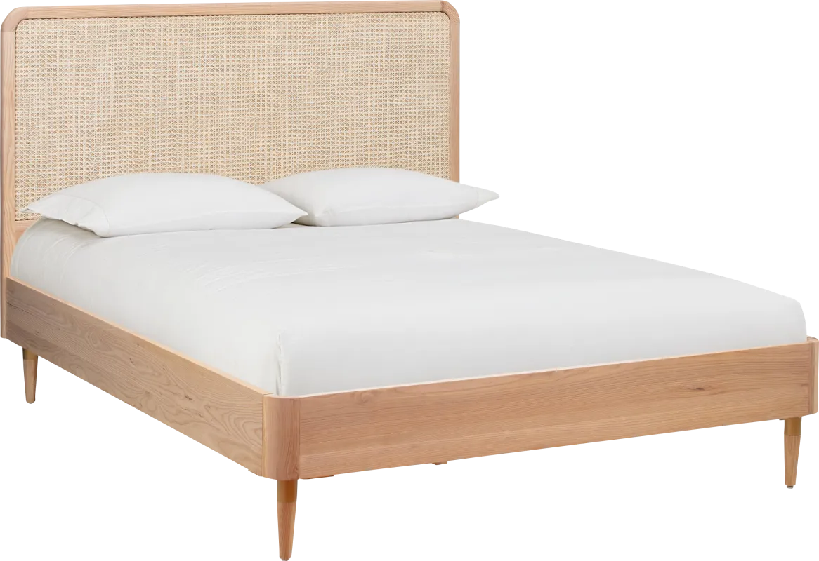Laertes Light Brown Queen Bed