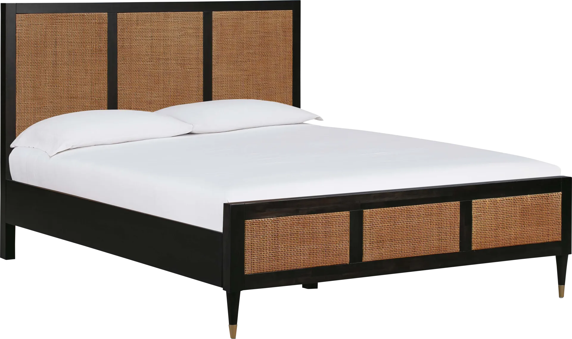 Canalers Black Queen Bed - Image 1