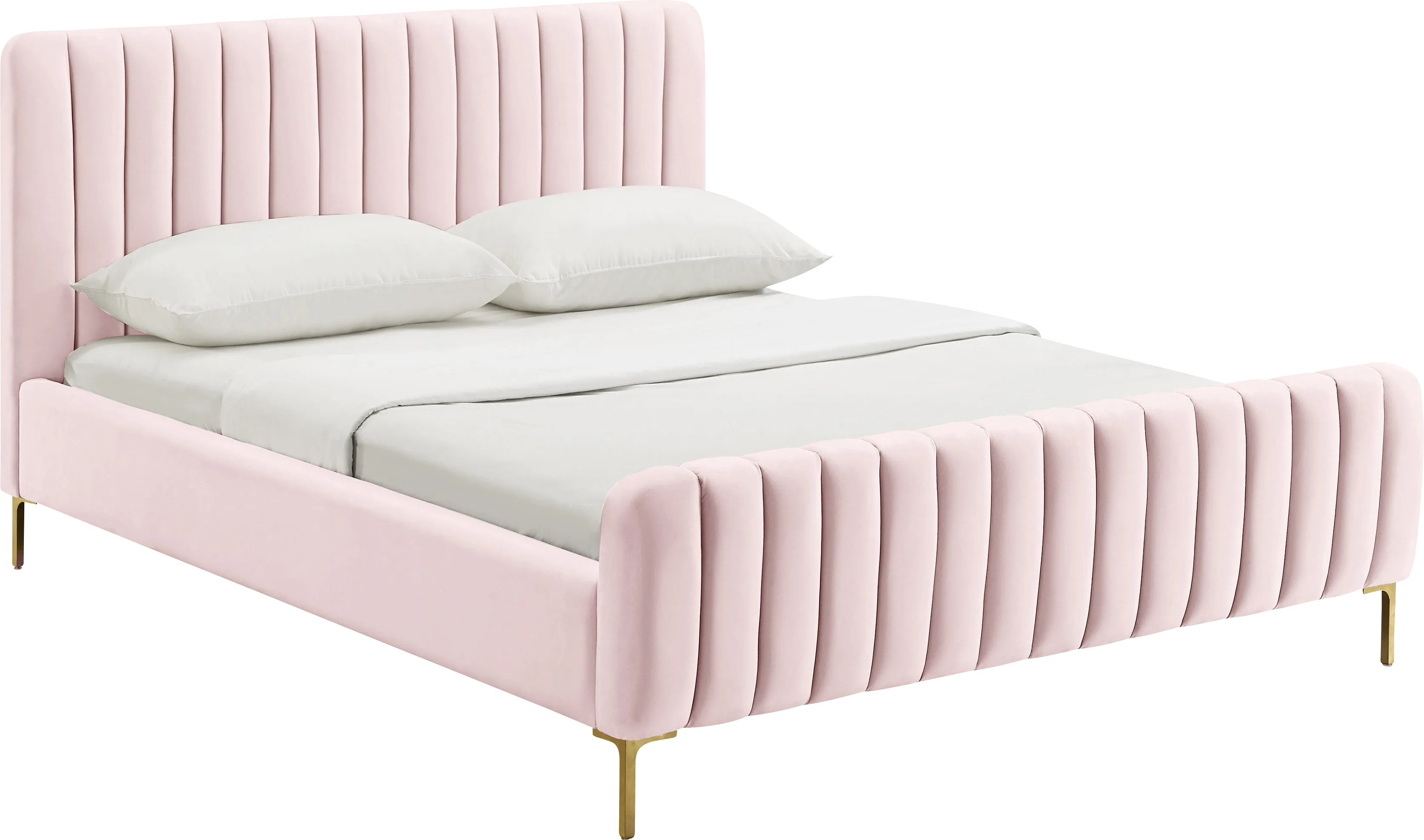 Beineke Blush Queen Bed - Thumbnail - Image 1