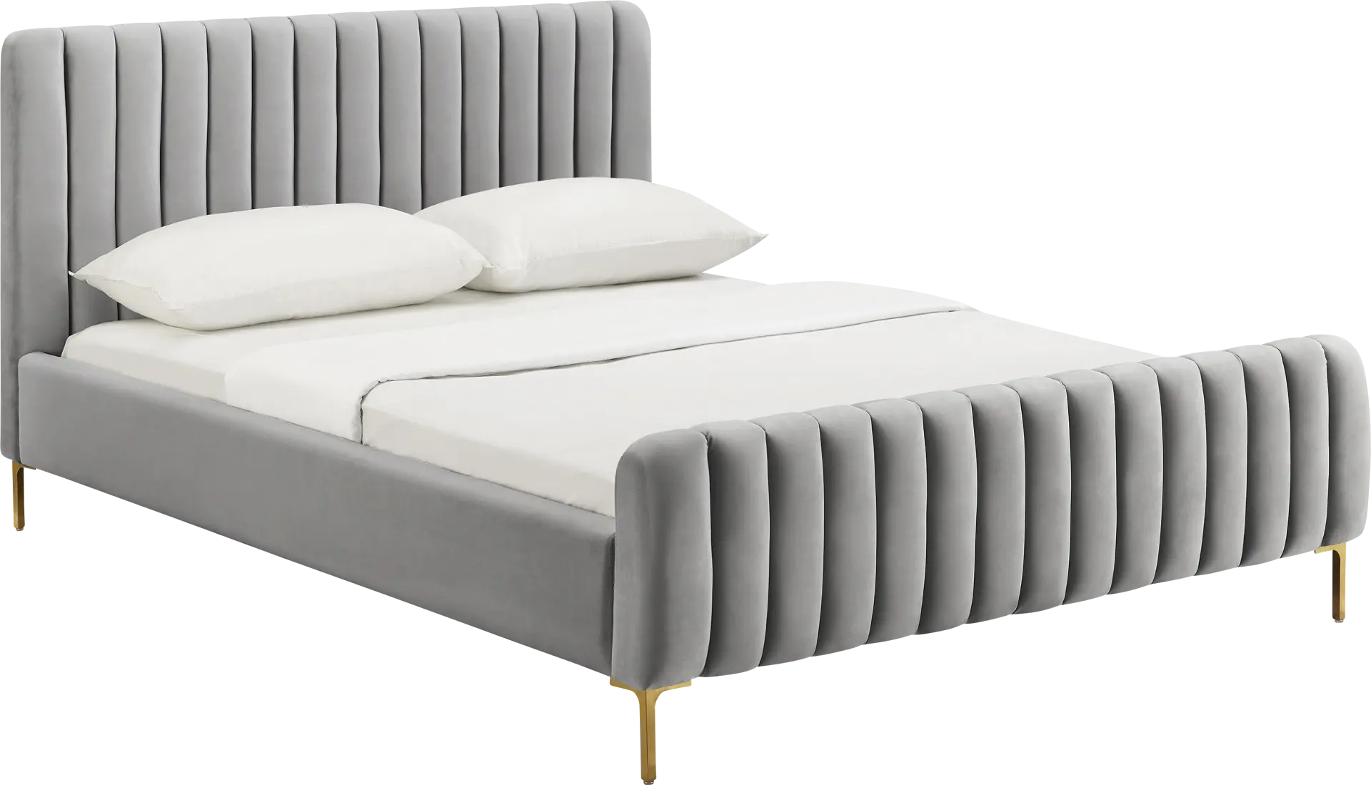 Beineke Gray King Bed