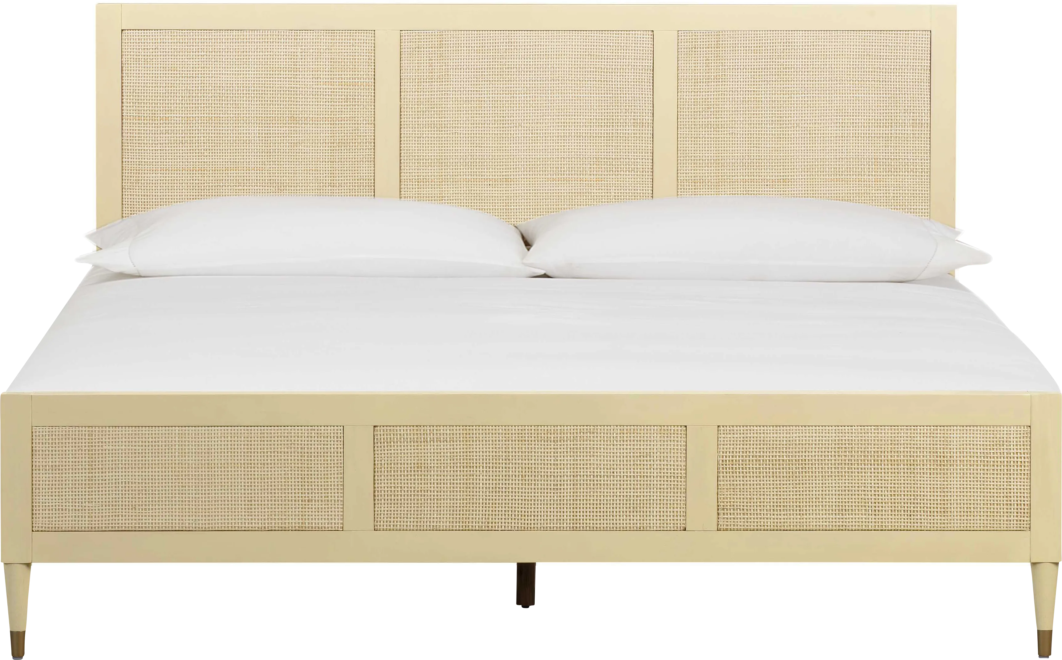 Canalers Beige King Bed - Thumbnail - Image 1