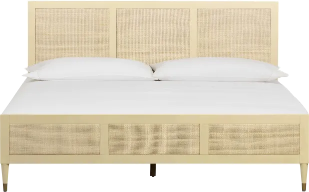Canalers Beige King Bed