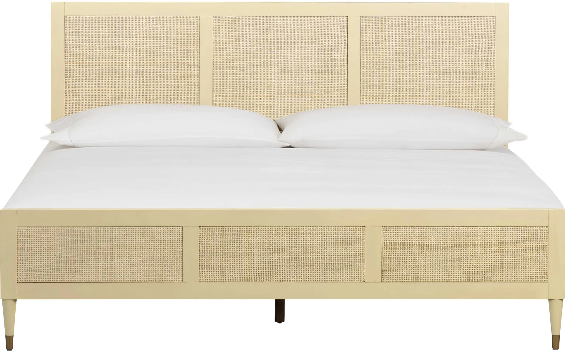 Canalers Beige King Bed - Image 1