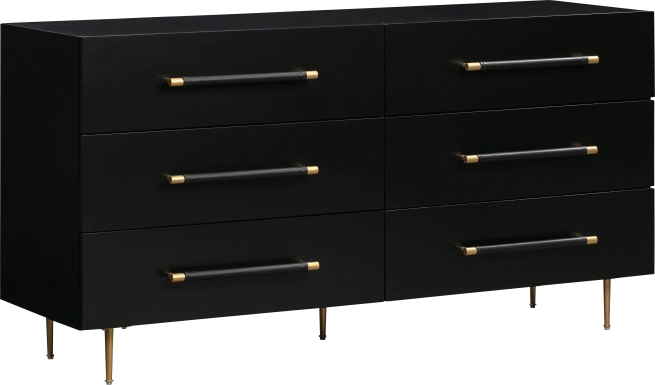 Troperan Black Dresser