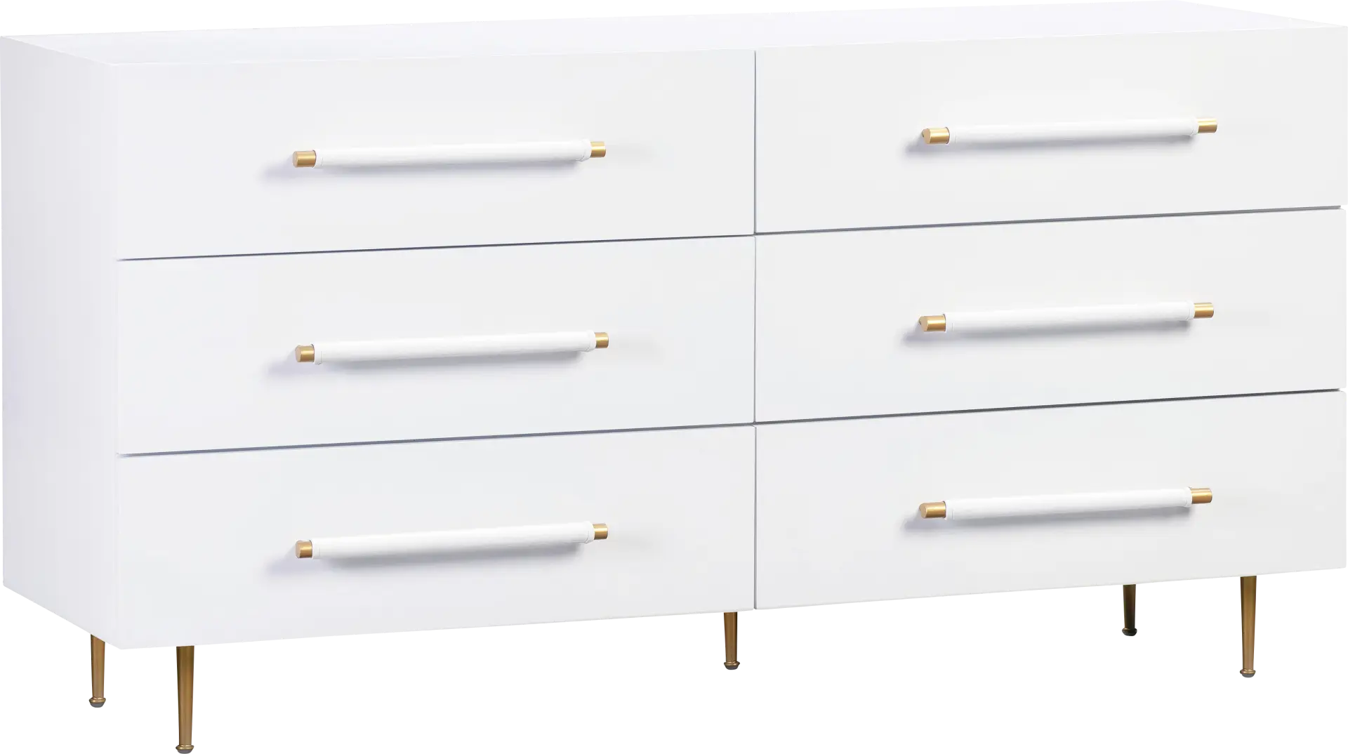 Troperan White Dresser
