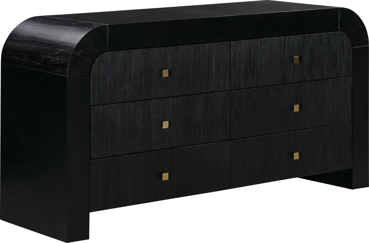 Azurite Black Dresser