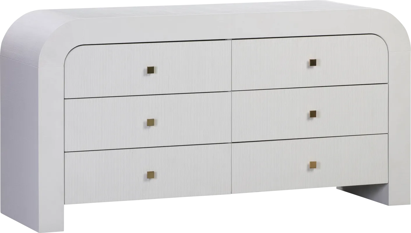 Azurite White Dresser