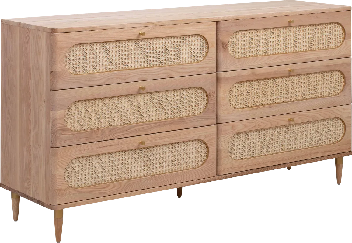 Laertes Light Brown Dresser