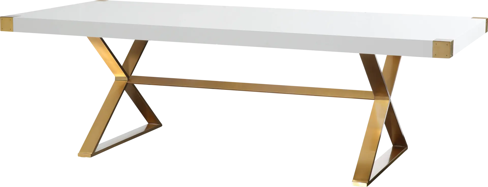 Acadamie White Dining Table