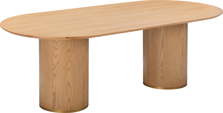 Fritcha Brown Dining Table