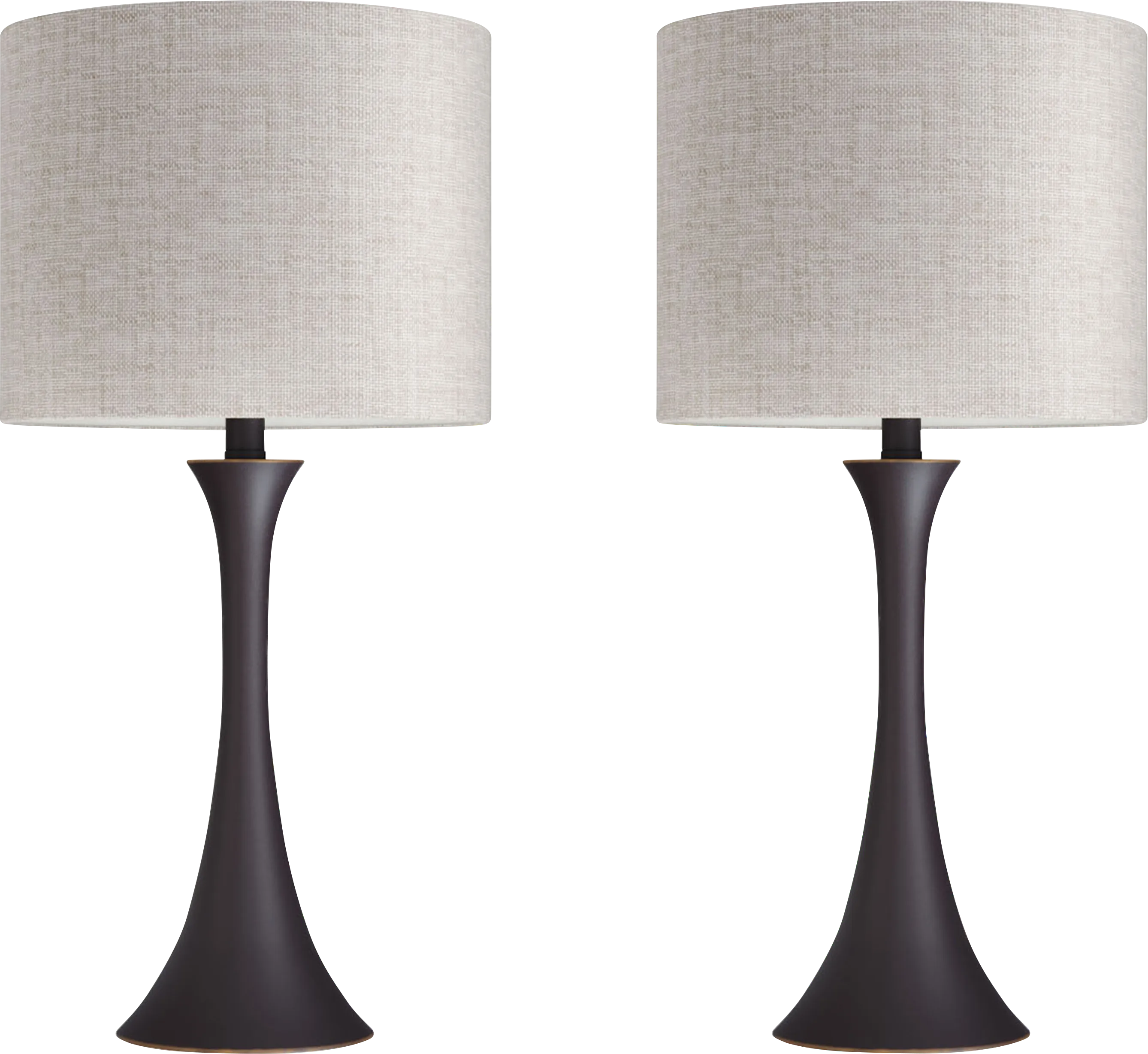 Keely Alley Bronze Table Lamps, Set of 2 - Thumbnail - Image 1