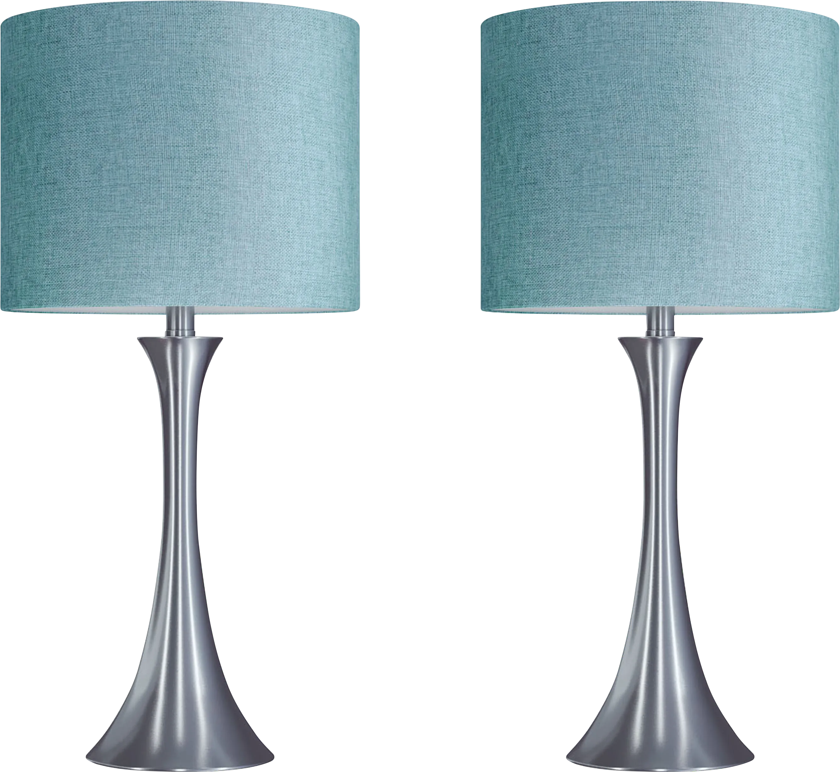 Keely Alley Turquoise Table Lamps, Set of 2 - Thumbnail - Image 1