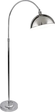 Landau Place Nickel Floor Lamp
