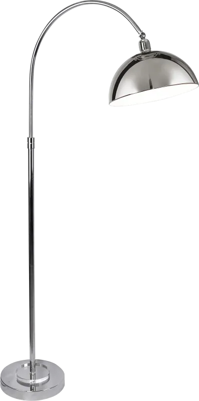 Landau Place Nickel Floor Lamp