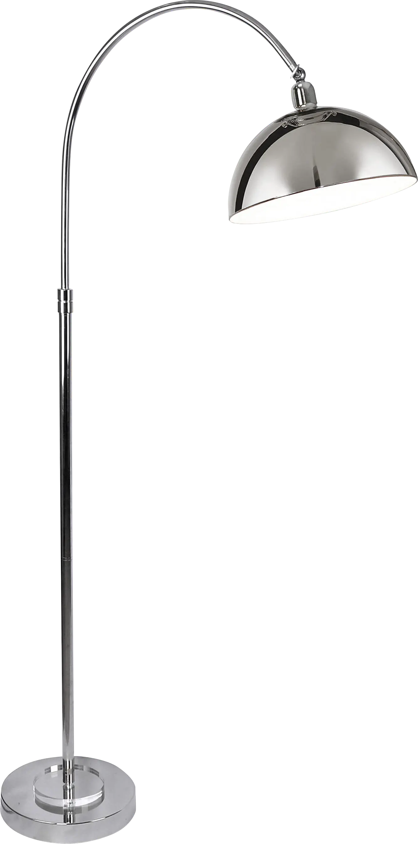 Landau Place Nickel Floor Lamp