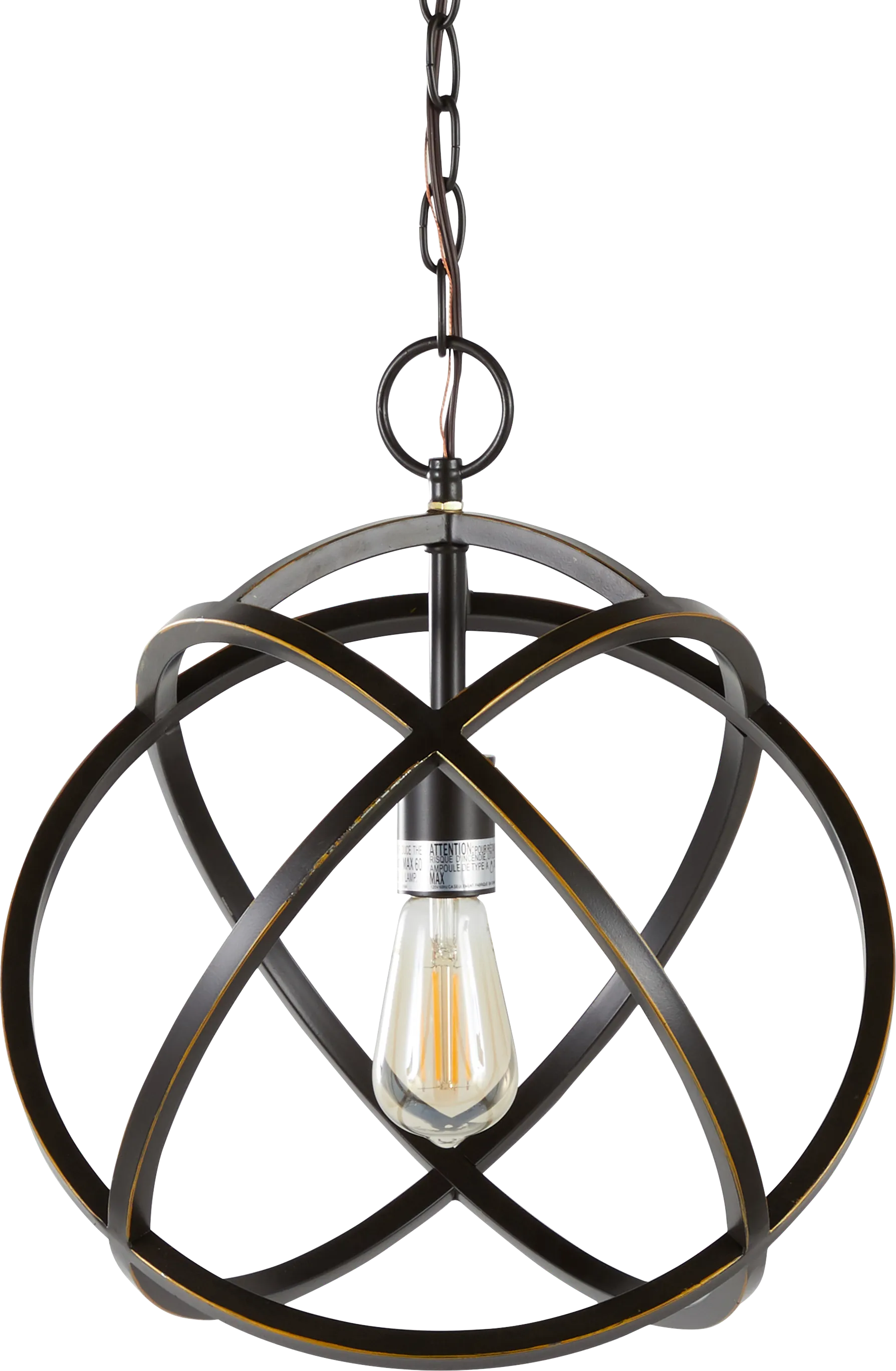 Fumi Bay Bronze Pendant - Image 1